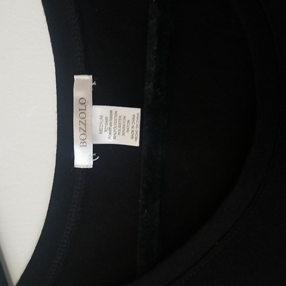 Sequins Black Top , size M - Picture 2 of 4